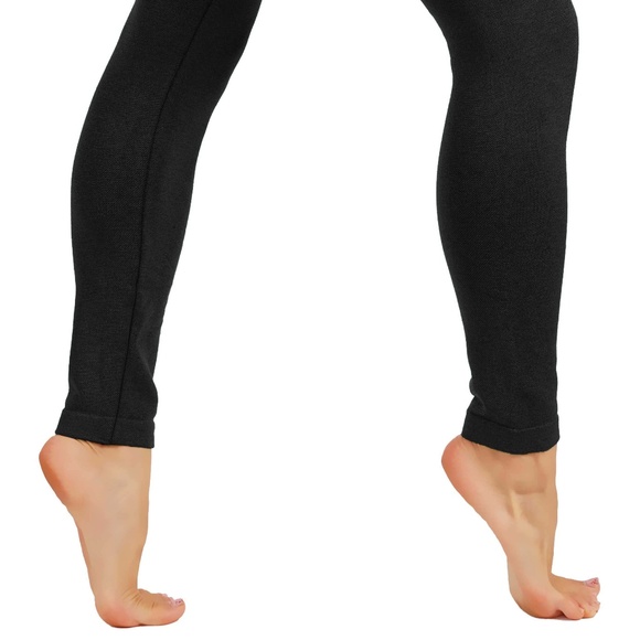 Shapewear tummy control french terry leggings 548 - Picture 3 of 5